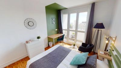 Chambre en colocation de 5 à Paris - Chambre à Paris - Rue Du Château Des Rentiers