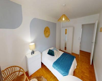 Chambre en colocation de 4 à Paris - Chambre à Paris - Rue Roger Bacon, quartier Ternes