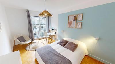 Chambre en colocation de 4 à Paris - Chambre à Paris - Rue Roger Bacon, Ternes