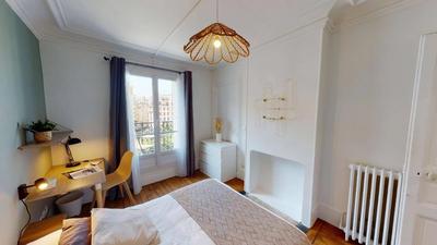 Chambre en colocation de 4 à Paris - Chambre à Paris - Rue Ruhmkorff, Ternes
