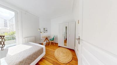 Chambre en colocation de 3 à Paris - Chambre in Paris - Rue Des Cloys