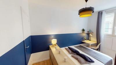 Chambre en colocation de 5 à Paris - Chambre à Paris - Rue Le Marois, Auteuil