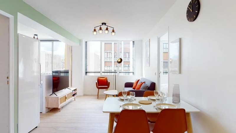 Photo de la colocation : Chambre en colocation de 4 à Meudon La Foret - Colocation à Meudon-la-Forêt : Appartement de 83m2