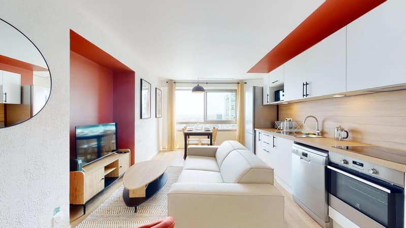 Photo de la colocation : Chambre en colocation de 4 à Courbevoie - Colocation à Courbevoie : Appartement de 82m2