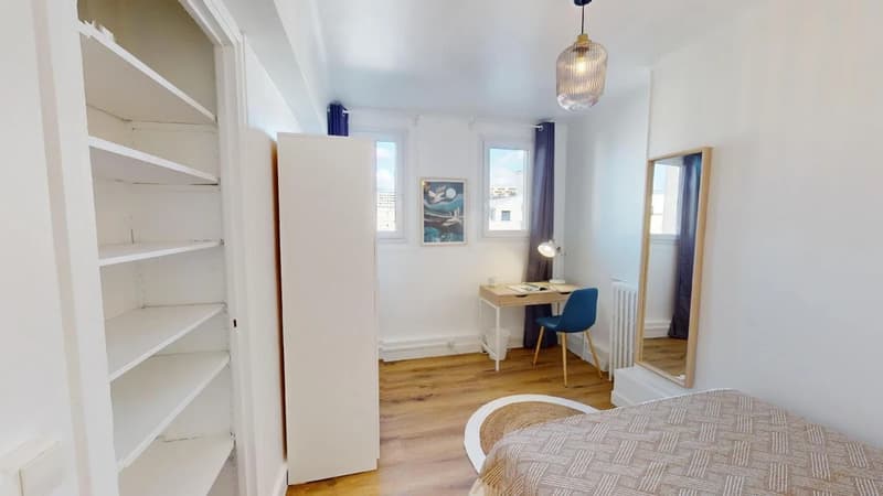 Photo de la colocation : Chambre en colocation de 5 à Paris - Chambre à Paris - Rue De Saussure, Batignolles