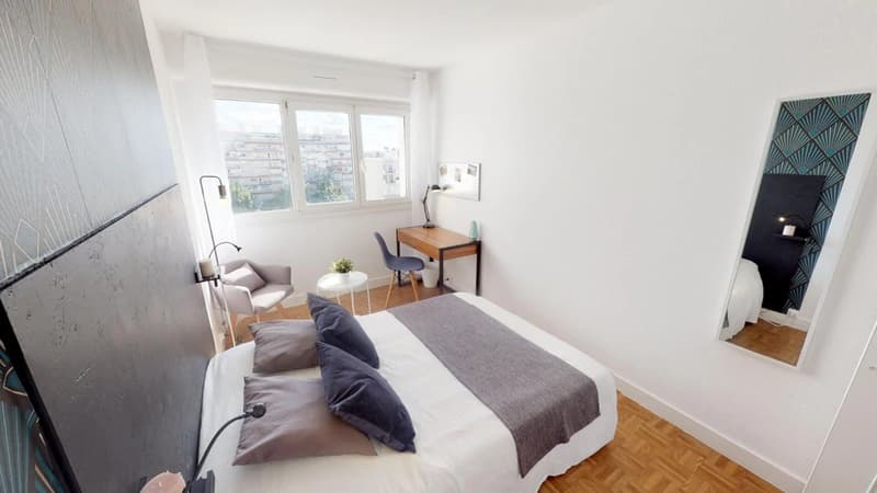 Photo de la colocation : Chambre en colocation de 4 à Paris - Chambre à Paris - Rue Fernand Pelloutier, Clichy