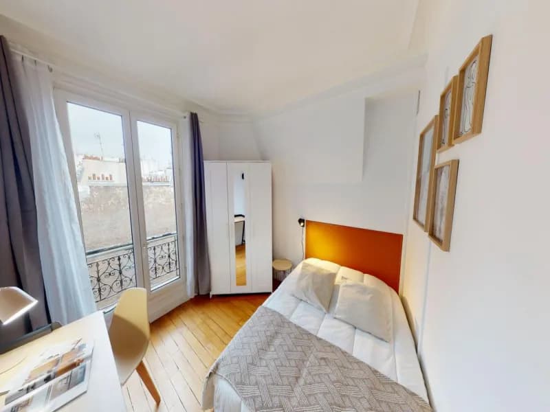 Photo de la colocation : Chambre en colocation de 9 à Paris - Chambre à Paris - Rue Des Cloys, Grandes Carrières