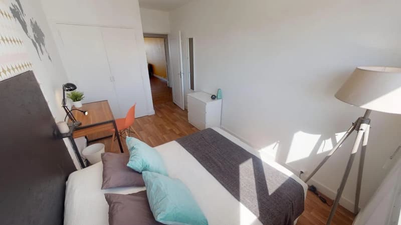 Photo de la colocation : Chambre en colocation de 4 à Paris - Chambre à Paris - Rue Fernand Pelloutier