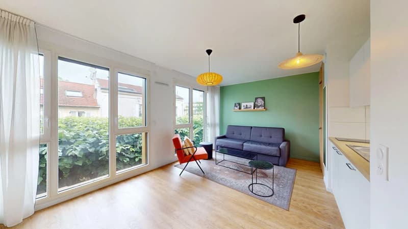 Photo de la colocation : Chambre en colocation de 1 à Ivry Sur Seine - Résidence à Ivry-sur-Seine : Appartement de 28m2