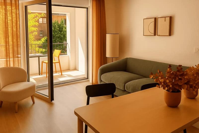 Photo de la colocation : Chambre en colocation de 1 à Asnieres Sur Seine - Résidence à Asnières-sur-Seine : Appartement de 42m2
