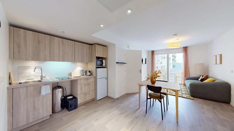 Photo de la colocation : Chambre en colocation de 1 à Asnieres Sur Seine - Résidence à Asnières-sur-Seine : Appartement de 43m2