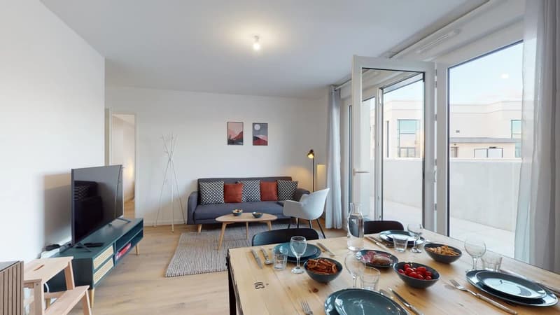 Photo de la colocation : Chambre en colocation de 4 à Saint Ouen Sur Seine - Colocation à Saint-Ouen-sur-Seine : Appartement de 104m2