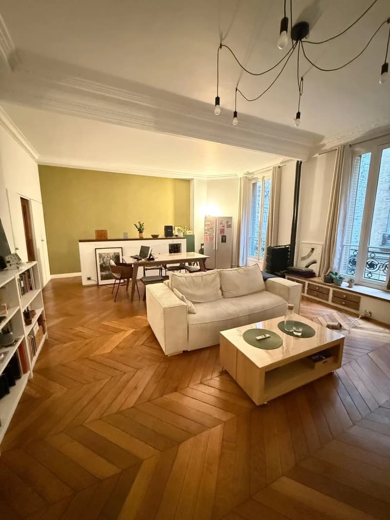 Photo de la colocation à Bastille : Chambre en appartement à Bastille - 3600€/mois (meublé, proche transports)