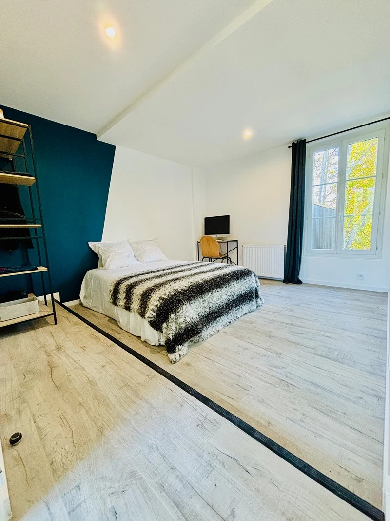 Photo de la colocation à Poissy : chambre grande maison colocation  700 mètres gare