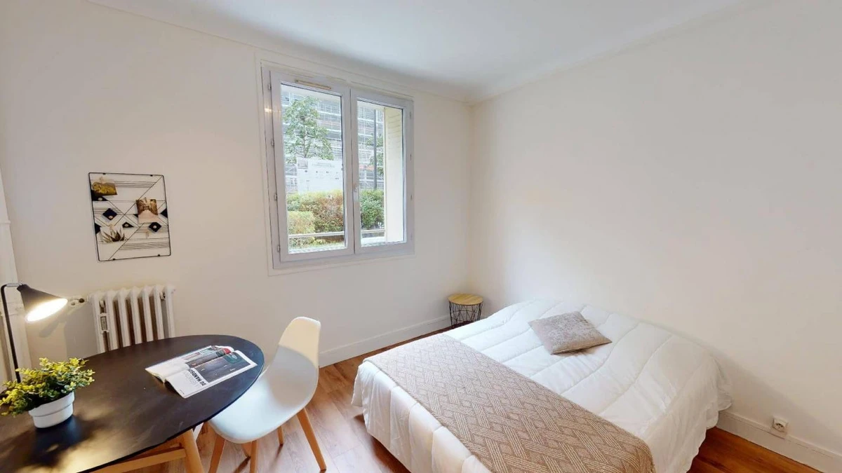 Photo de la colocation : Chambre en colocation de 5 à Paris - 148 Saussure 0 - #1 - Chambre