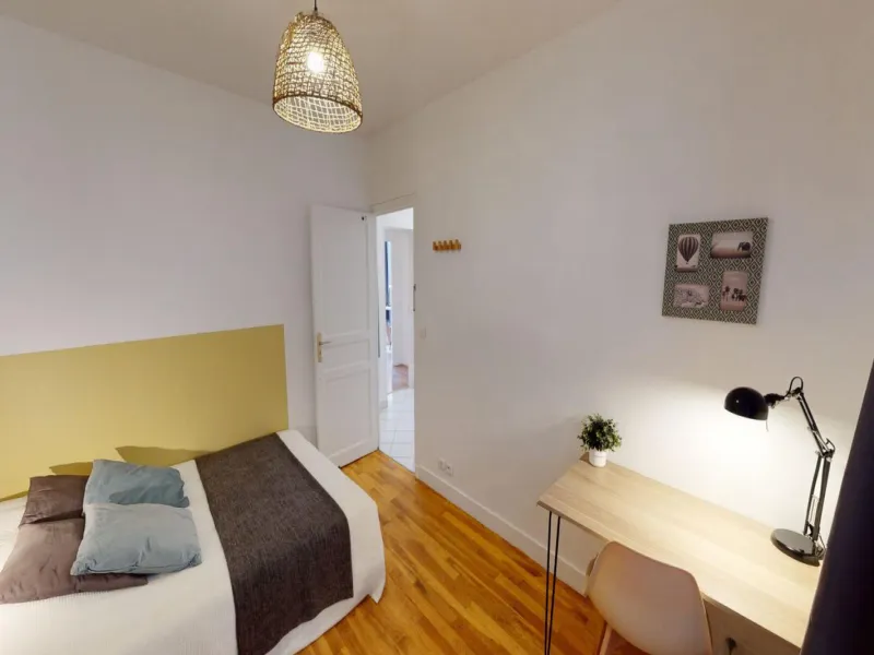 Photo de la colocation : Chambre en colocation de 4 à Paris - Confortable chambre individuelle