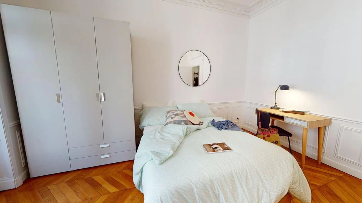 Photo de la colocation : Chambre en colocation de 6 à Paris - Confortable chambre individuelle