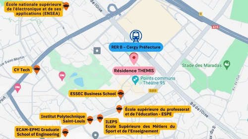Photo de la colocation : Coliving à Cergy : Appartement de 22m2
