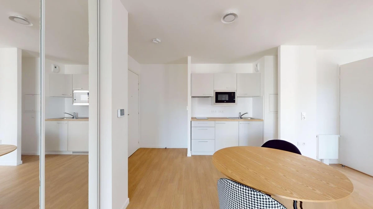 Photo de la colocation : Chambre en colocation de 1 à Saint Ouen Sur Seine - Résidence à Saint-Ouen-sur-Seine : Appartement de 43m2