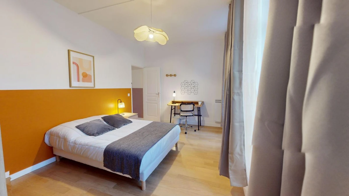Photo de la colocation : Chambre en colocation de 6 à Paris - Confortable chambre individuelle