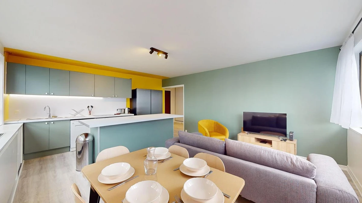 Photo de la colocation : Chambre en colocation de 5 à Paris - Colocation à Paris : Appartement de 10m2