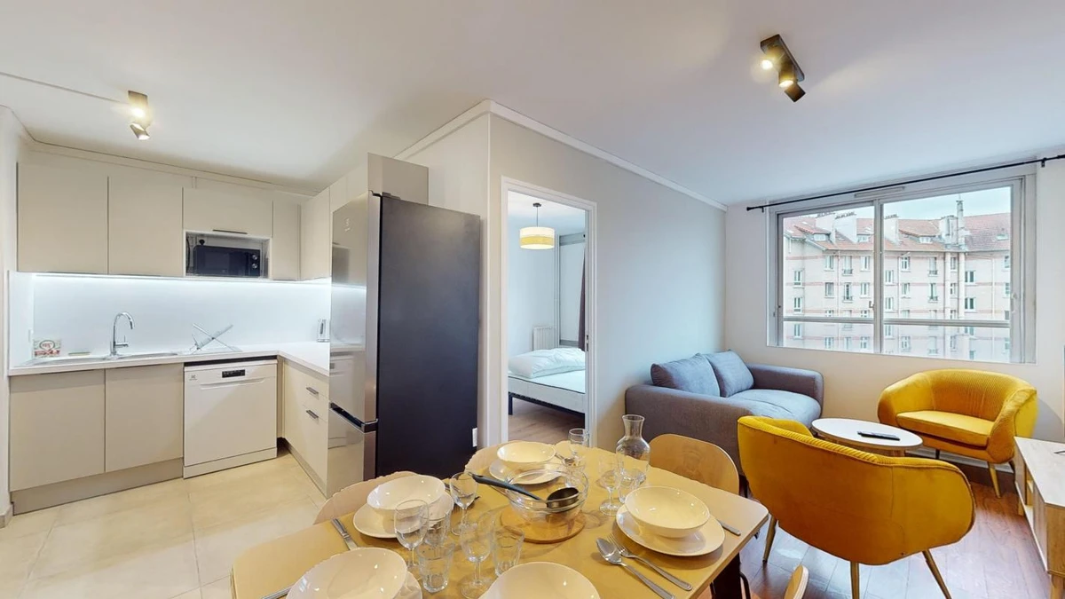 Photo de la colocation : Chambre en colocation de 5 à Asnieres Sur Seine - Colocation à Asnières-sur-Seine : Appartement de 11m2