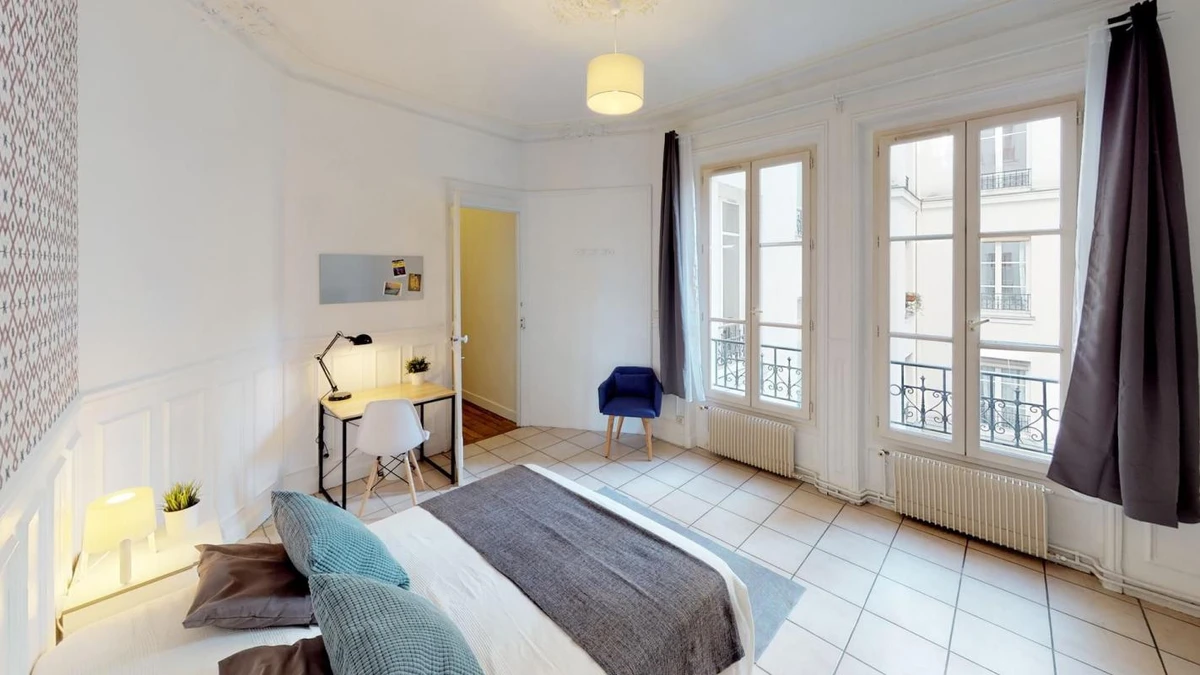 Photo de la colocation : Chambre en colocation de 4 à Paris - Confortable chambre individuelle