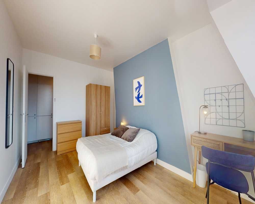 Photo de la colocation : Chambre en colocation de 5 à Paris - 38 Beaujon - #1 - Chambre