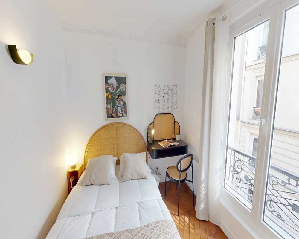 Photo de la colocation : Chambre en colocation de 3 à Paris - 6 Condorcet 2D - #1 - Chambre