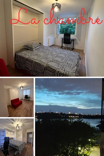 Photo de la colocation à Créteil : Chambre chaleureuse et accueillante