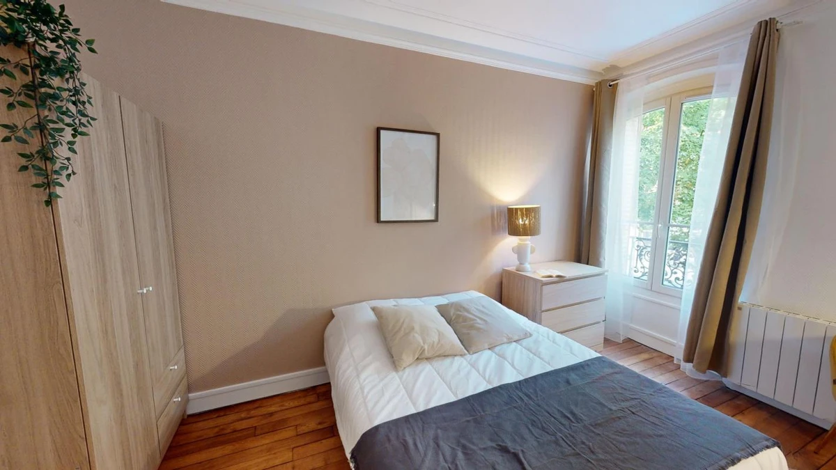 Photo de la colocation : Chambre en colocation de 3 à Paris - 61 Cloys 1FD - #1 - Chambre