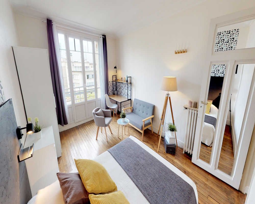 Photo de la colocation : Chambre en colocation de 5 à Paris - 153 Jaures - #2 - Chambre