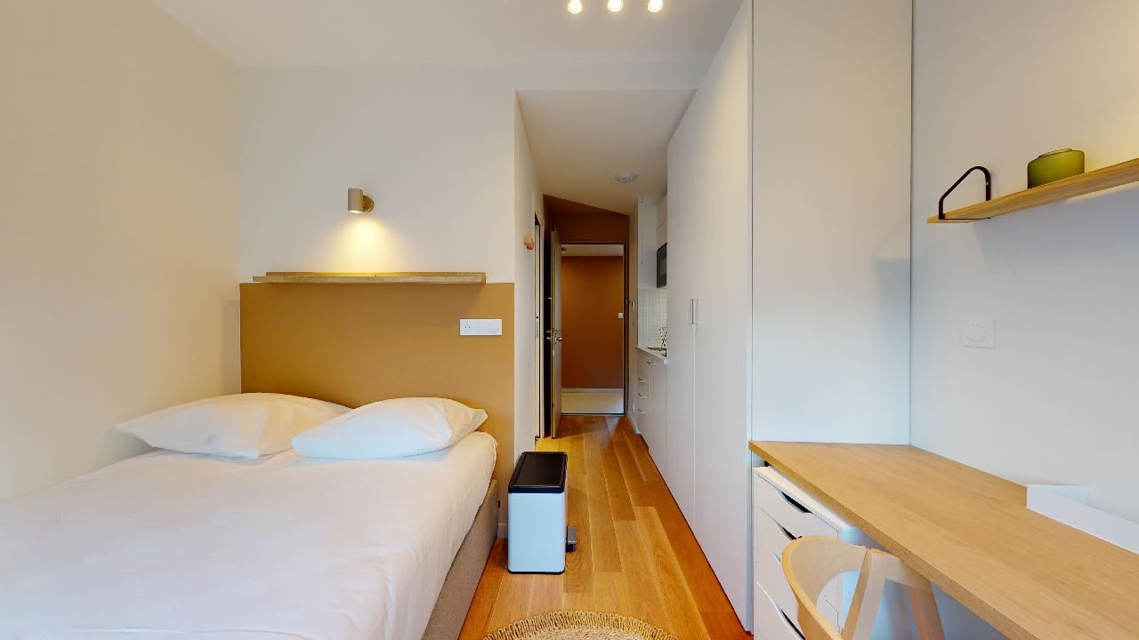 Photo de la colocation : Chambre en colocation de 1 à Paris - Résidence à Paris : Appartement de 14m2