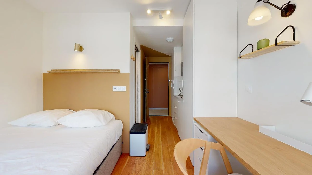 Photo de la colocation : Chambre en colocation de 1 à Paris - Coliving à Paris : Appartement de 12.5m2