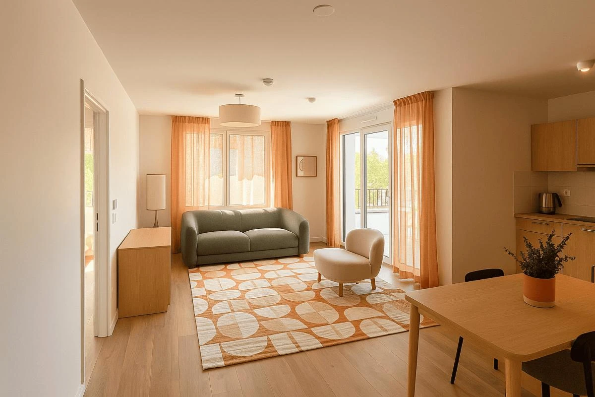 Photo de la colocation : Chambre en colocation de 2 à Asnieres Sur Seine - Coliving à Asnières-sur-Seine : Appartement de 63.5m2