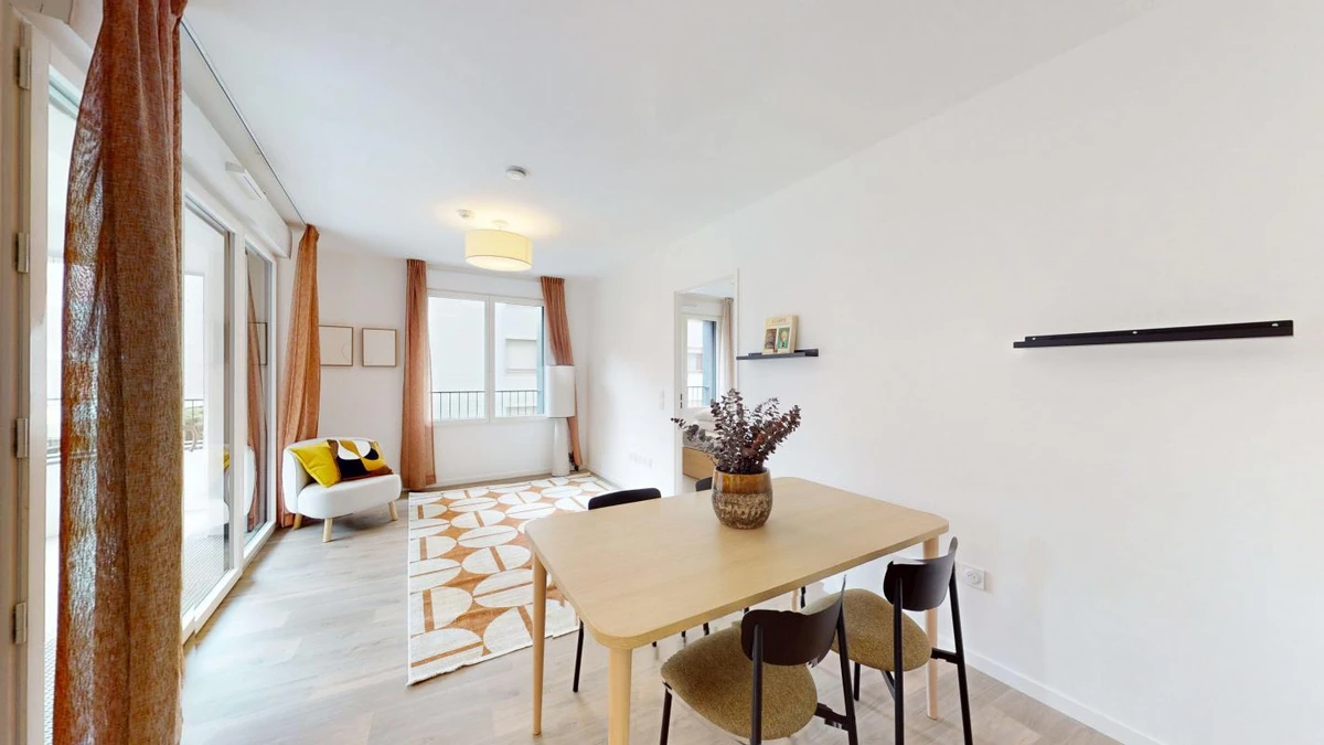 Photo de la colocation : Chambre en colocation de 2 à Asnieres Sur Seine - Coliving à Asnières-sur-Seine : Appartement de 63.5m2