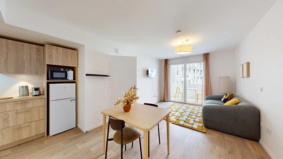 Photo de la colocation : Chambre en colocation de 1 à Asnieres Sur Seine - Résidence à Asnières-sur-Seine : Appartement de 43m2