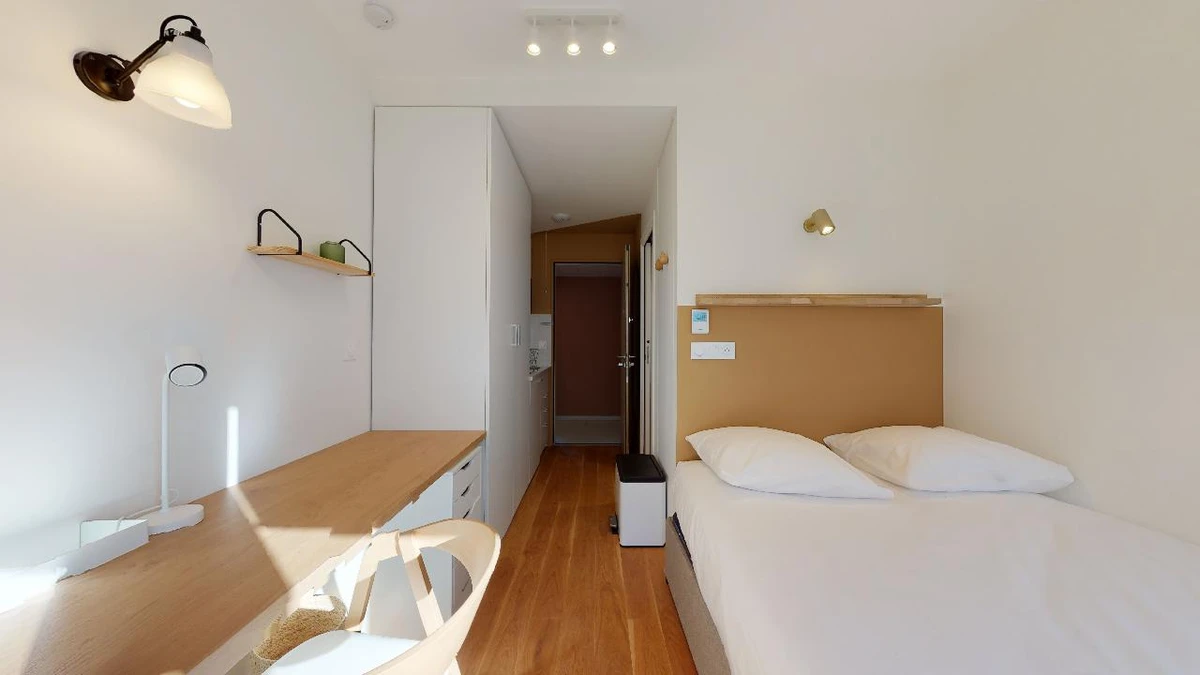 Photo de la colocation : Chambre en colocation de 1 à Paris - Résidence à Paris : Appartement de 13m2