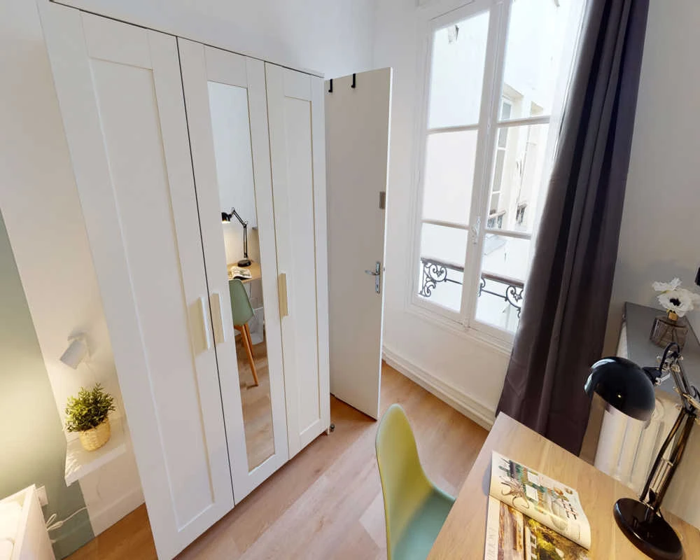 Photo de la colocation : Chambre en colocation de 4 à Paris - 37 Amsterdam - #1 - Chambre