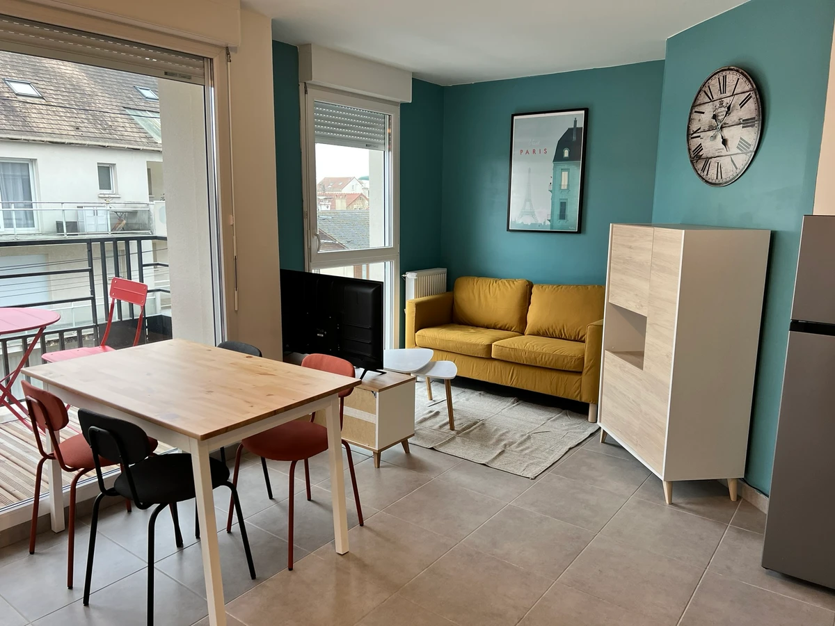 Photo de la colocation à Savigny-sur-Orge : T2 meublé 38 m², Résidence neuve 2023, balcon