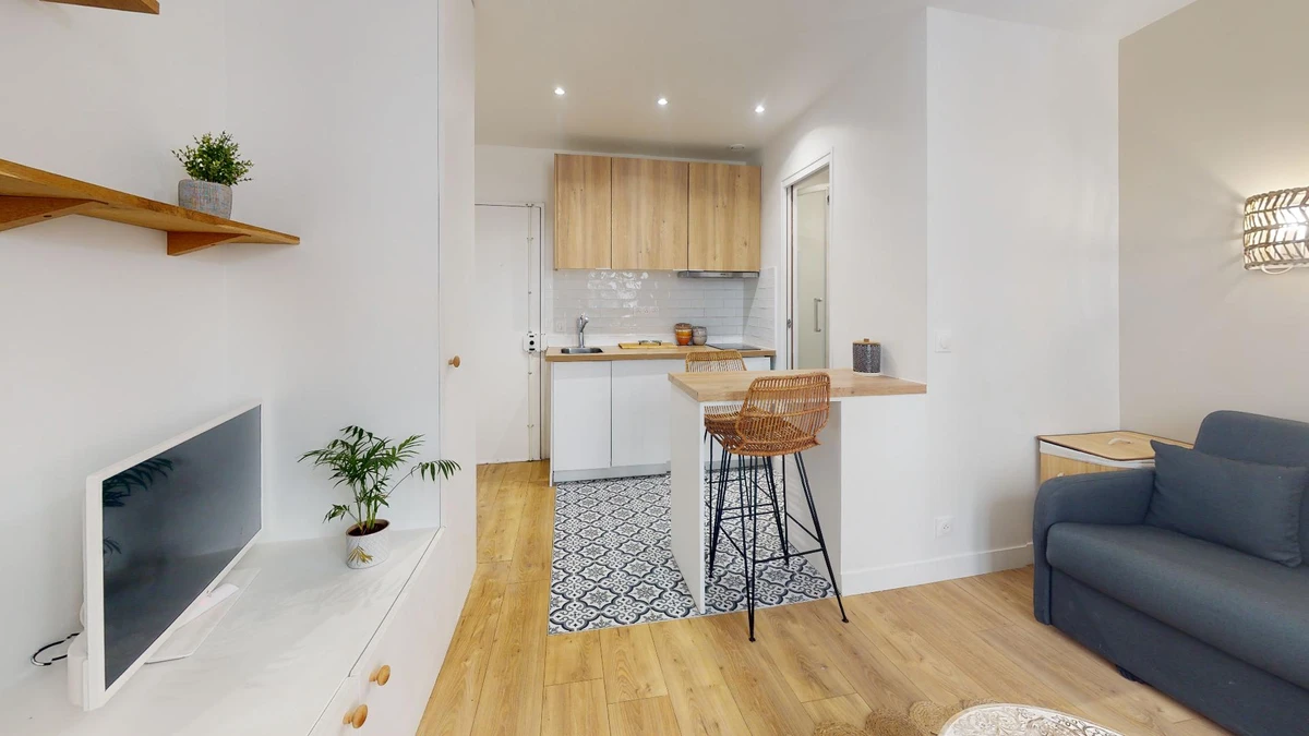 Photo de la colocation à Paris : studio meublé dans le 11e arrondissement de Paris