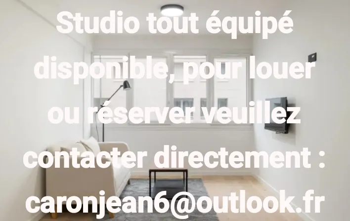 Photo de la colocation à Montreuil : Studio meublé à louer 