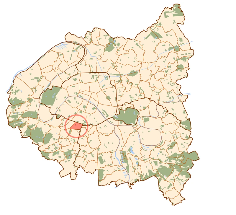 Photo de la colocation à Montrouge : Chambre à louer dans une colocation à Montrouge 