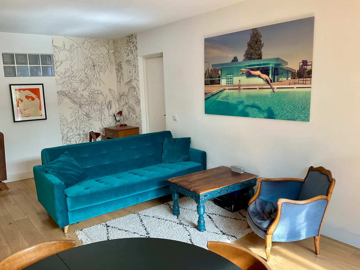 Photo de la colocation à Paris : Appartement de 65m2 avec terrasse et jardin !