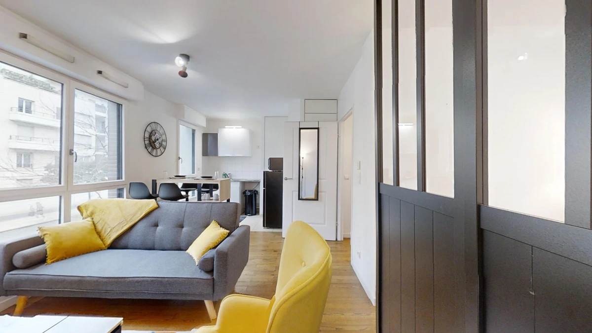 Photo de la colocation à Boulogne-Billancourt : T1 bis de 32.0m2 - 92100 Boulogne-Billancourt,