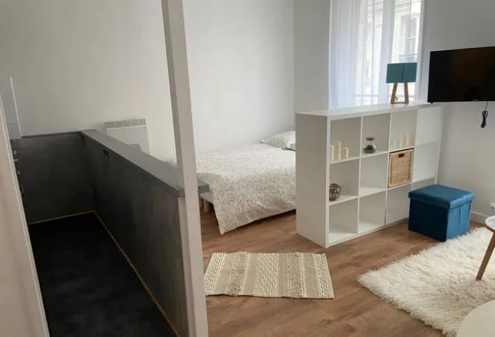 Photo de la colocation à Paris : T1 équipé avec douche privée 