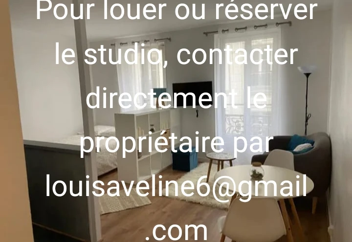 Photo de la colocation à Paris : T1 équipé de 20m2 