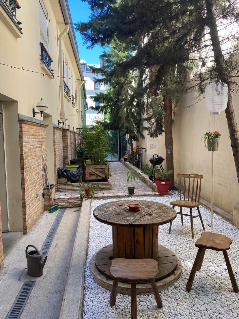 Photo de la colocation à Clichy : Colocation 4 personnes maison et jardinet ;)