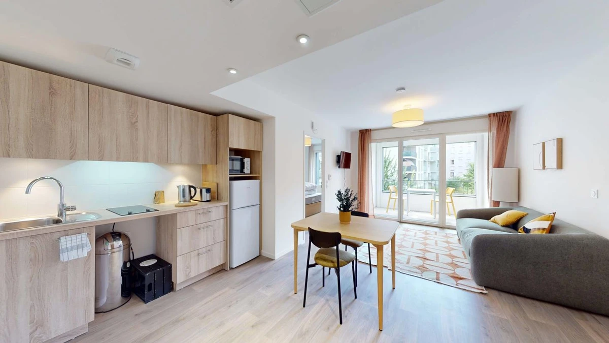 Photo de la colocation : Chambre en colocation de 1 à Asnieres Sur Seine - Résidence à Asnières-sur-Seine : Appartement de 46m2