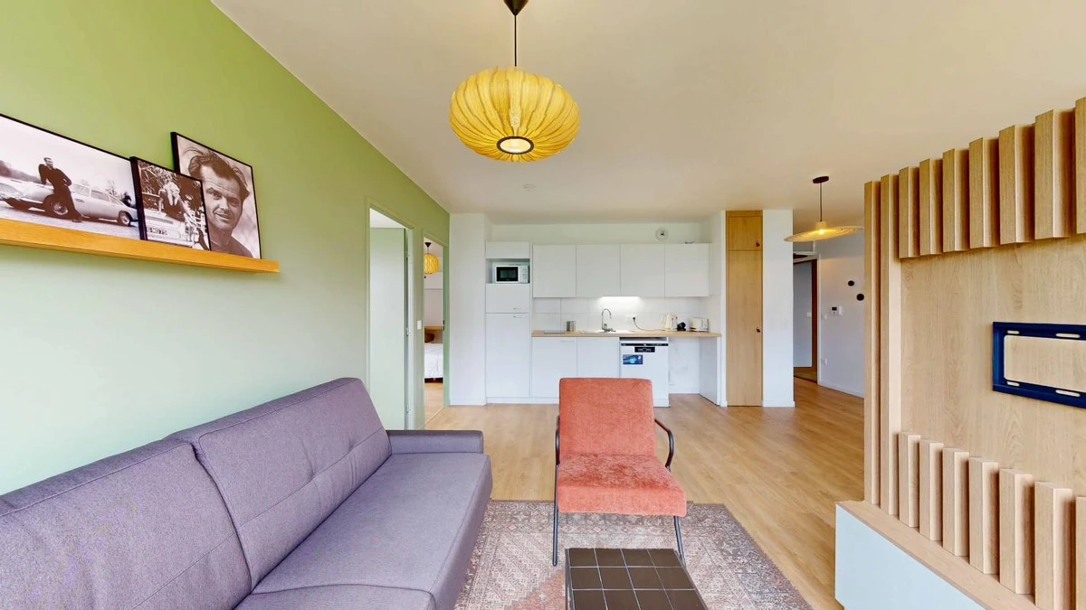 Photo de la colocation : Chambre en colocation de 1 à Ivry Sur Seine - Résidence à Ivry-sur-Seine : Appartement de 64m2